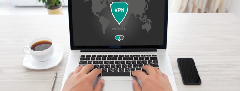 VPN on laptop